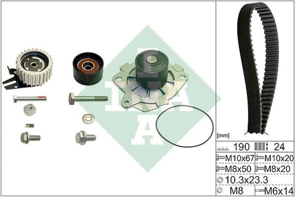 INA 530 0624 30 TIMING BELT KIT WITH WATER PUMP 530062430: Buy near me in Poland at 2407.PL - Good price!