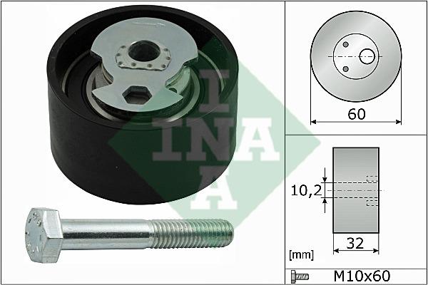 INA 531 0504 10 Tensioner pulley, timing belt 531050410: Buy near me in Poland at 2407.PL - Good price!