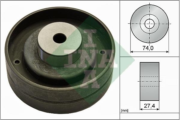 INA 532 0051 10 Tensioner pulley, timing belt 532005110: Buy near me in Poland at 2407.PL - Good price!