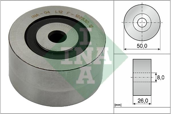 INA 532 0143 10 Idler Pulley 532014310: Buy near me in Poland at 2407.PL - Good price!