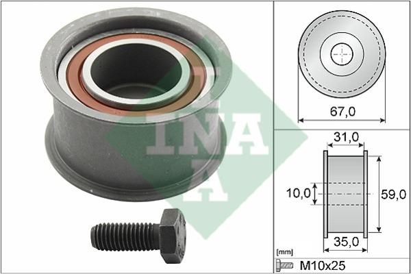 INA 532 0159 10 Tensioner pulley, timing belt 532015910: Buy near me in Poland at 2407.PL - Good price!