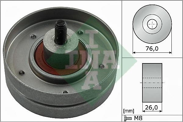 INA 532 0252 30 Idler Pulley 532025230: Buy near me in Poland at 2407.PL - Good price!