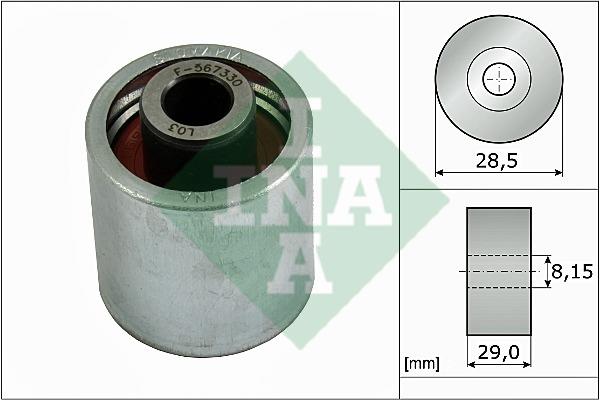 INA 532 0310 10 Tensioner pulley, timing belt 532031010: Buy near me in Poland at 2407.PL - Good price!
