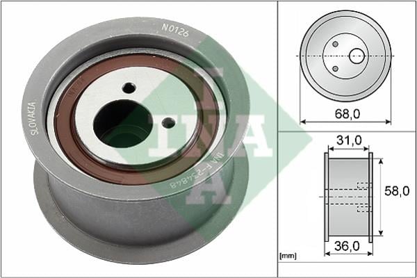 INA 532 0329 10 Tensioner pulley, timing belt 532032910: Buy near me in Poland at 2407.PL - Good price!