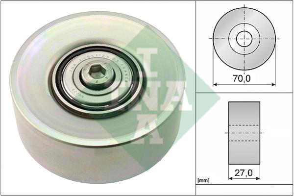 INA 532 0398 10 Idler Pulley 532039810: Buy near me in Poland at 2407.PL - Good price!