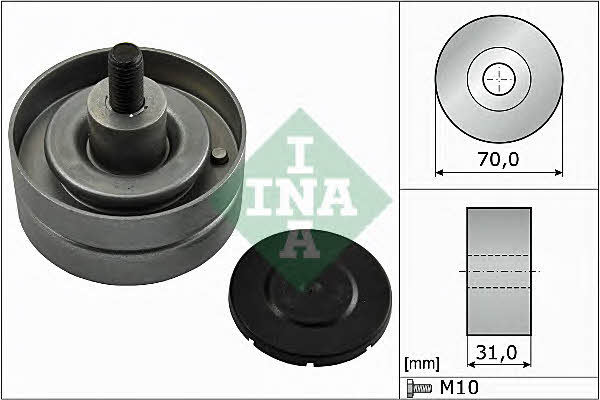 INA 532 0415 10 Idler Pulley 532041510: Buy near me in Poland at 2407.PL - Good price!