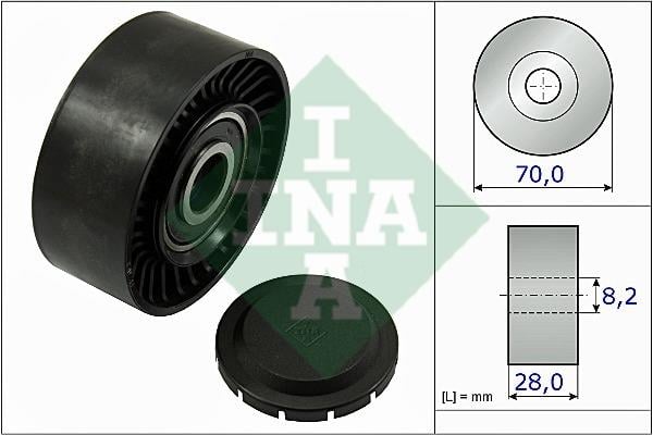 INA 532 0468 10 Idler Pulley 532046810: Buy near me in Poland at 2407.PL - Good price!