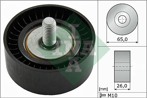 INA 532 0479 10 Ролик обводной ремня поликлинового (приводного) 532047910: Отличная цена - Купить в Польше на 2407.PL!