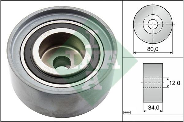 INA 532 0527 10 Tensioner pulley, timing belt 532052710: Buy near me in Poland at 2407.PL - Good price!