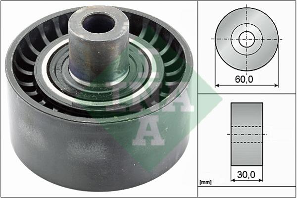 INA 532 0538 10 Idler Pulley 532053810: Buy near me in Poland at 2407.PL - Good price!