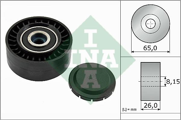 INA 532 0564 10 Idler Pulley 532056410: Buy near me in Poland at 2407.PL - Good price!