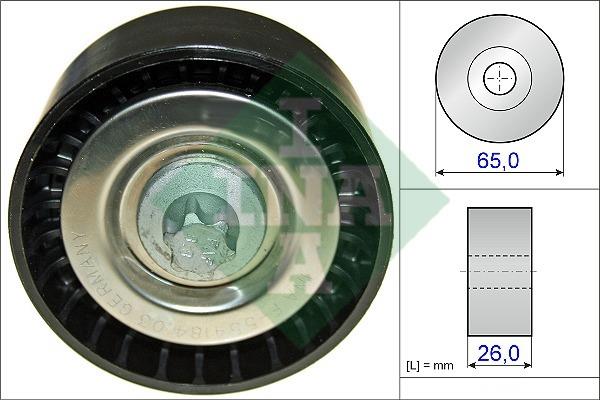 INA 532 0570 10 Idler Pulley 532057010: Buy near me in Poland at 2407.PL - Good price!
