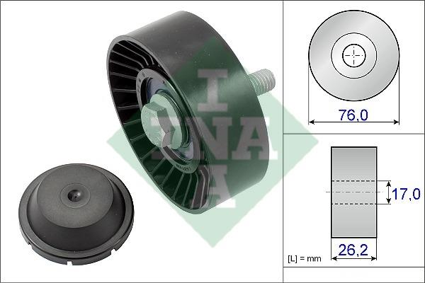INA 532 0632 10 Idler Pulley 532063210: Buy near me in Poland at 2407.PL - Good price!