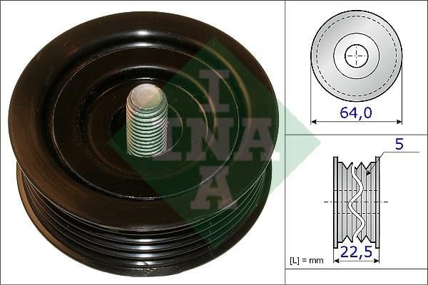 INA 532 0642 10 Idler Pulley 532064210: Buy near me in Poland at 2407.PL - Good price!
