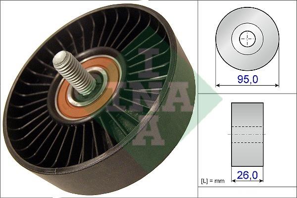 INA 532 0644 10 Idler Pulley 532064410: Buy near me in Poland at 2407.PL - Good price!