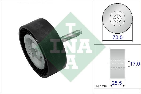 INA 532 0652 10 Idler Pulley 532065210: Buy near me in Poland at 2407.PL - Good price!