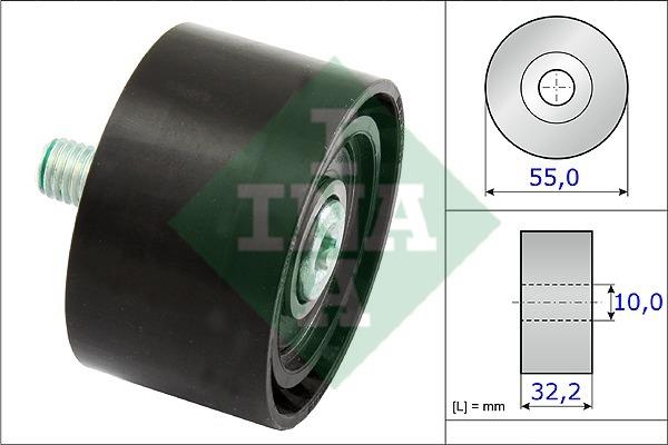 INA 532 0659 10 Idler Pulley 532065910: Buy near me in Poland at 2407.PL - Good price!