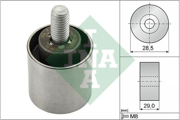 INA 532 0661 10 Tensioner pulley, timing belt 532066110: Buy near me at 2407.PL in Poland at an Affordable price!