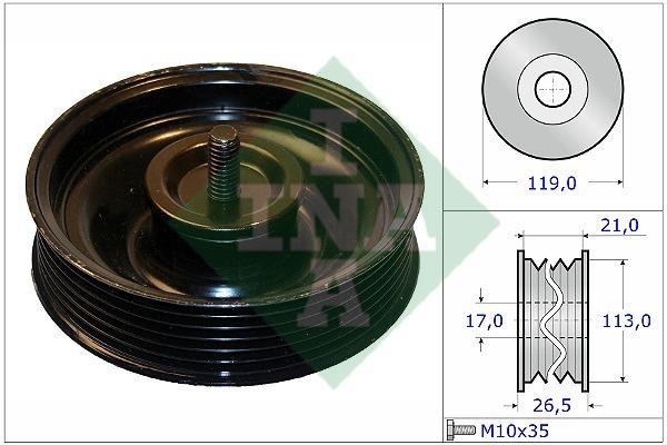 INA 532 0695 10 Idler Pulley 532069510: Buy near me in Poland at 2407.PL - Good price!