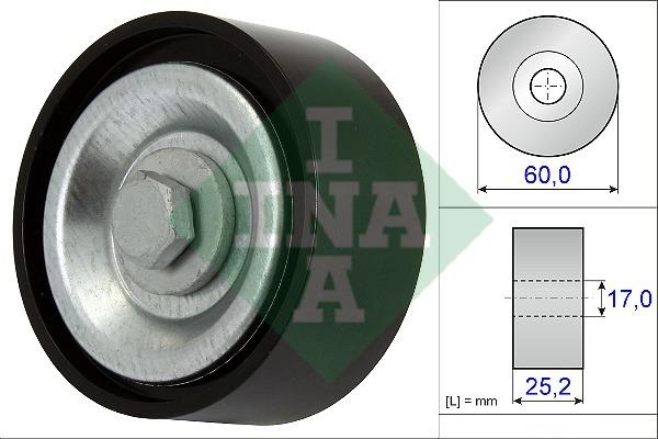 INA 532 0715 10 Idler Pulley 532071510: Buy near me in Poland at 2407.PL - Good price!