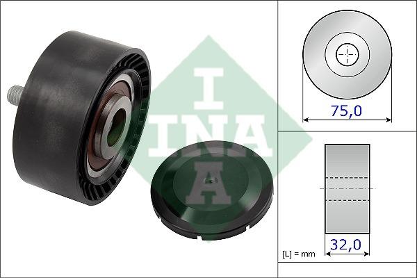 INA 532 0722 10 Idler Pulley 532072210: Buy near me in Poland at 2407.PL - Good price!