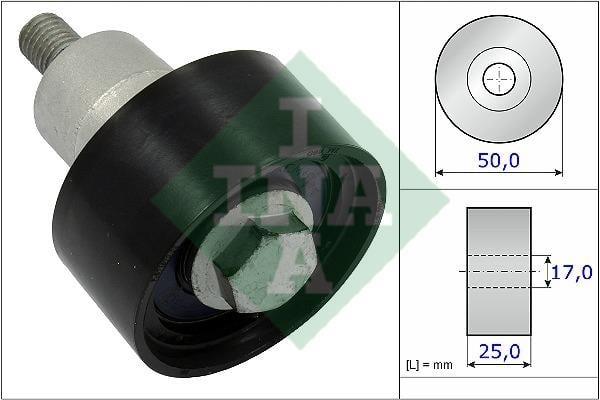 INA 532 0753 10 Tensioner pulley, timing belt 532075310: Buy near me in Poland at 2407.PL - Good price!