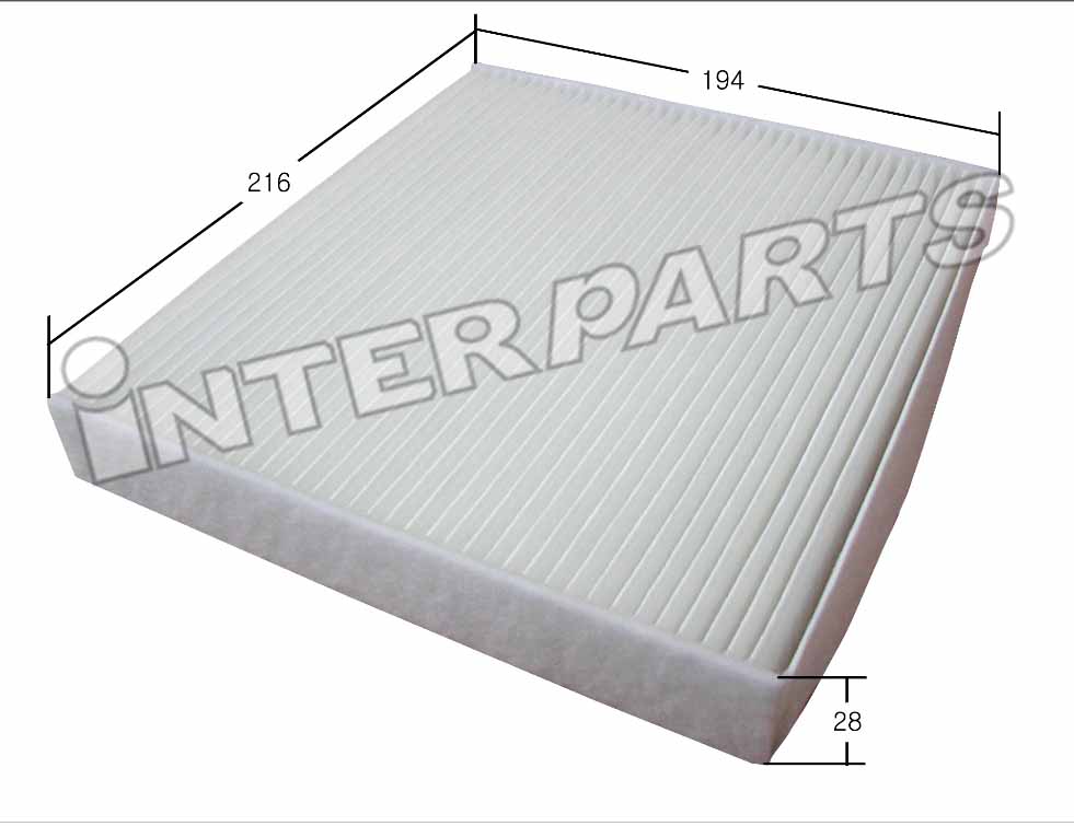Interparts filter IPCA-111 Filter, interior air IPCA111: Buy near me at 2407.PL in Poland at an Affordable price!