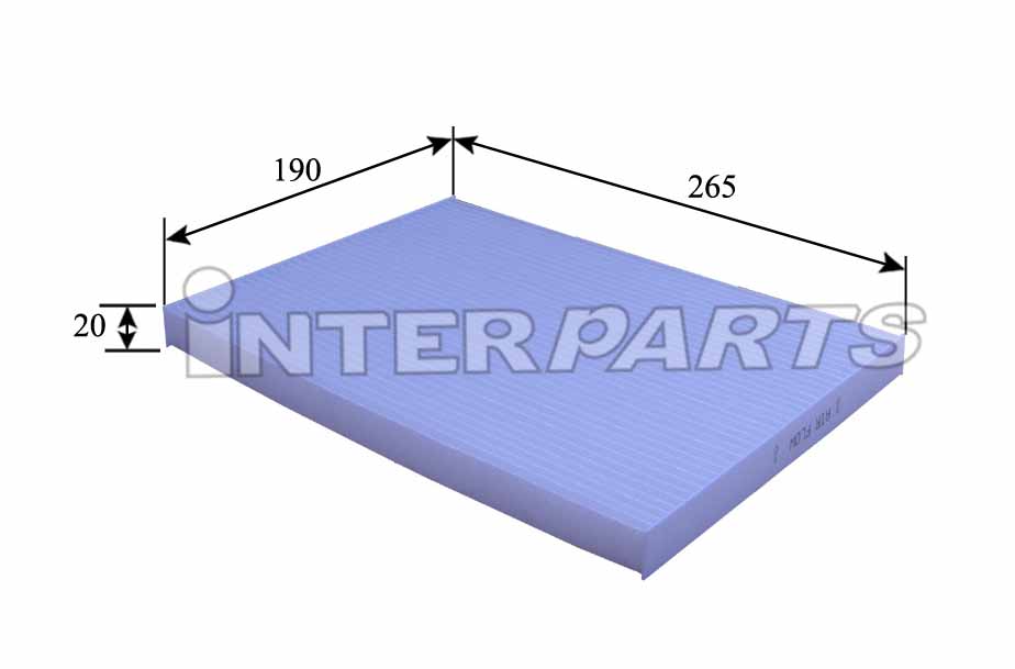 Interparts filter IPCA-218 Filtr kabinowy IPCA218: Dobra cena w Polsce na 2407.PL - Kup Teraz!