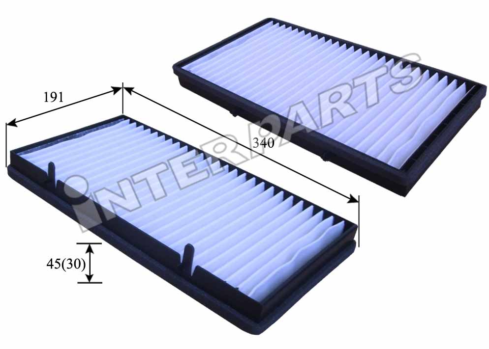 Interparts filter IPCA-216 Фильтр салона IPCA216: Отличная цена - Купить в Польше на 2407.PL!