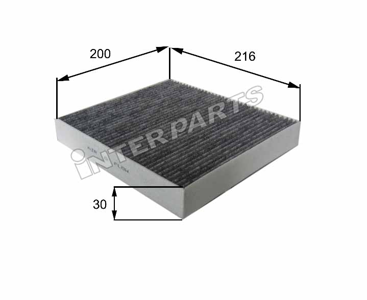 Interparts filter IPCA-312C Filtr kabinowy IPCA312C: Atrakcyjna cena w Polsce na 2407.PL - Zamów teraz!