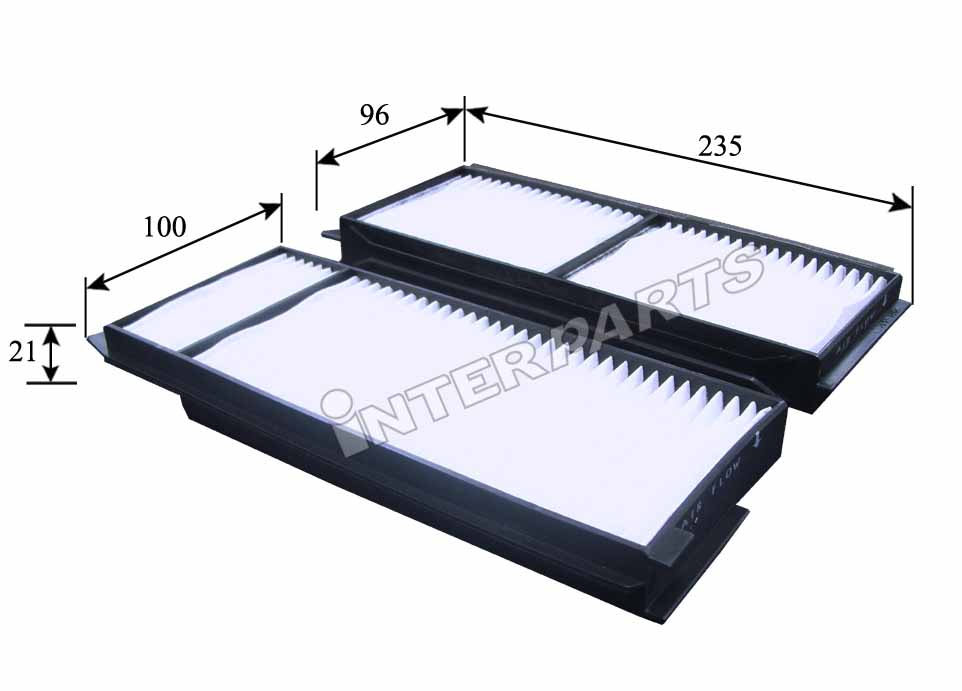 Interparts filter IPCA-611 Filter, Innenraumluft IPCA611: Kaufen Sie zu einem guten Preis in Polen bei 2407.PL!