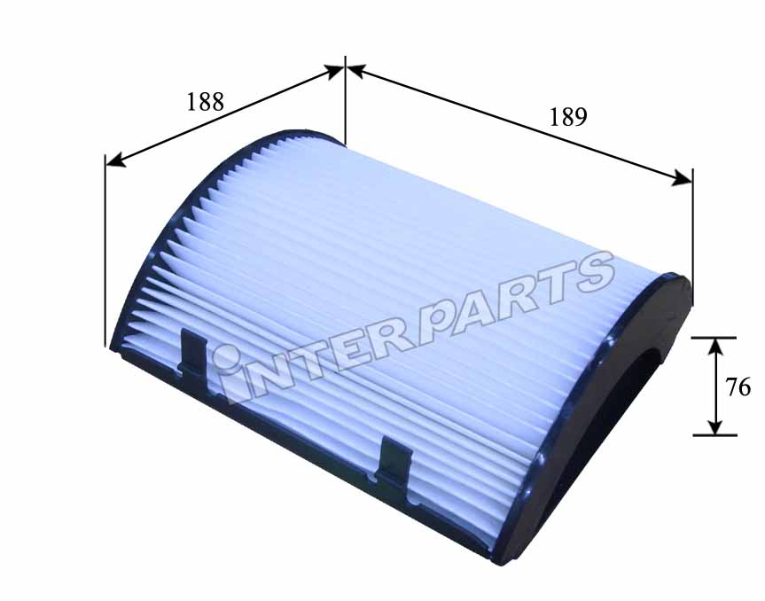 Interparts filter IPCA-CY001 Filter, interior air IPCACY001: Buy near me in Poland at 2407.PL - Good price!