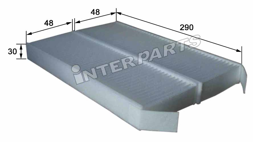 Interparts filter IPCA-E197 Filter, interior air IPCAE197: Buy near me in Poland at 2407.PL - Good price!