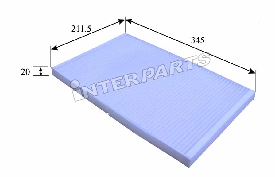 Interparts filter IPCA-E164 Filter, interior air IPCAE164: Buy near me in Poland at 2407.PL - Good price!