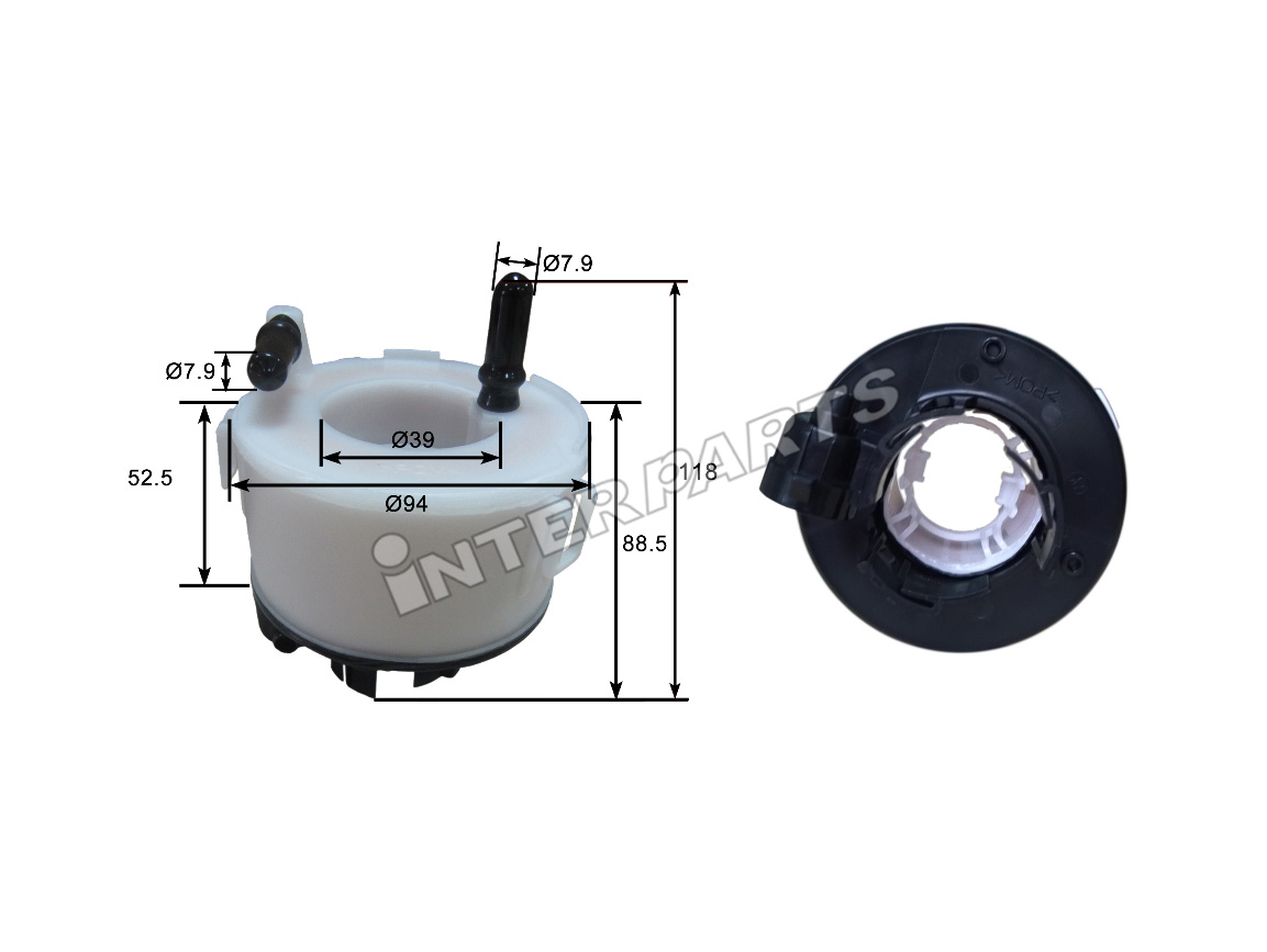 Interparts filter IPFT-H019 Filtr paliwa IPFTH019: Dobra cena w Polsce na 2407.PL - Kup Teraz!