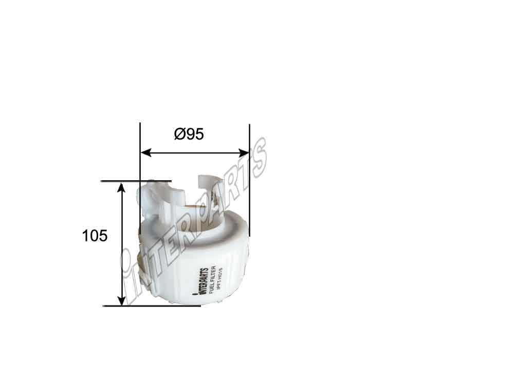 Interparts filter IPFT-H018 Kraftstofffilter IPFTH018: Kaufen Sie zu einem guten Preis in Polen bei 2407.PL!