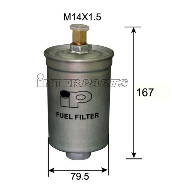 Interparts filter IPUF-806 Filtr paliwa IPUF806: Dobra cena w Polsce na 2407.PL - Kup Teraz!