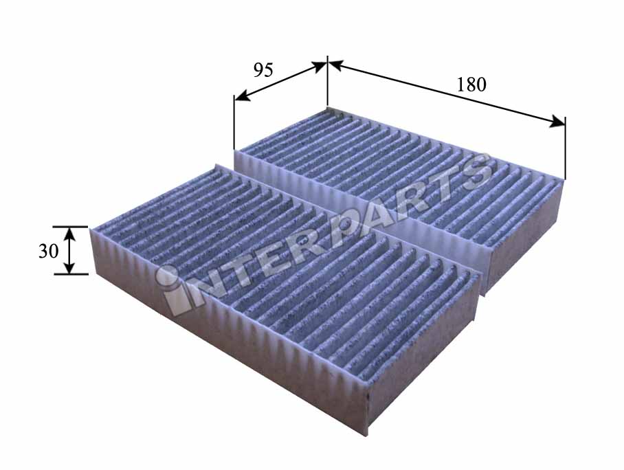 Interparts filter IPCA-405C Filtr kabinowy IPCA405C: Dobra cena w Polsce na 2407.PL - Kup Teraz!