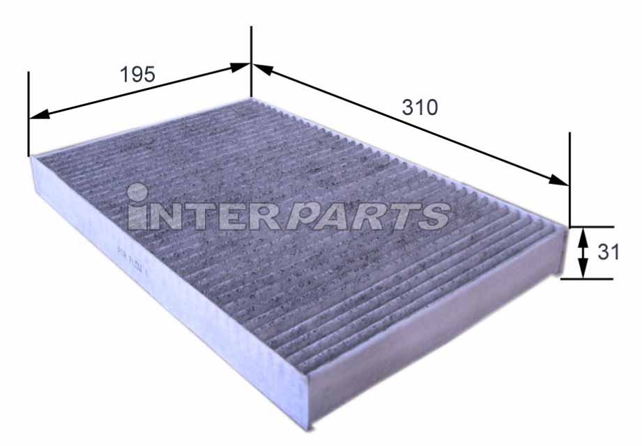 Interparts filter IPCA-E136C Filtr kabinowy IPCAE136C: Atrakcyjna cena w Polsce na 2407.PL - Zamów teraz!