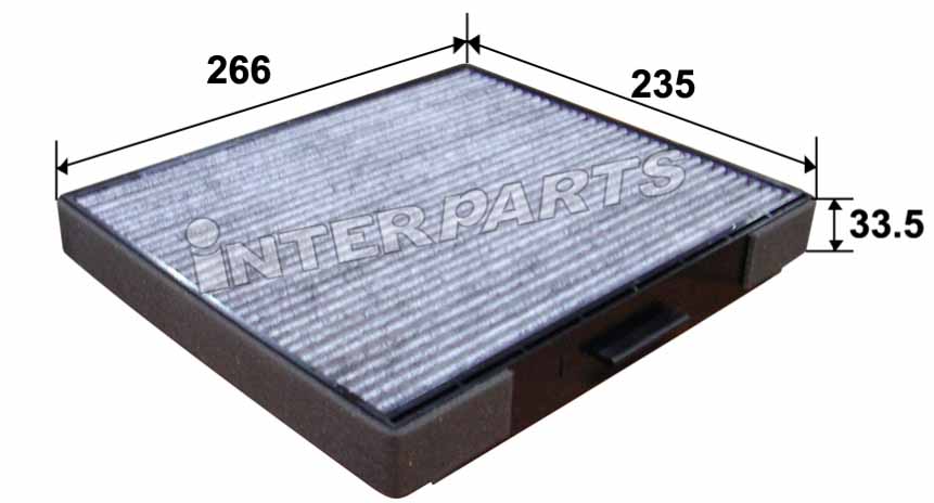 Interparts filter IPCA-H008C Filtr kabinowy IPCAH008C: Dobra cena w Polsce na 2407.PL - Kup Teraz!