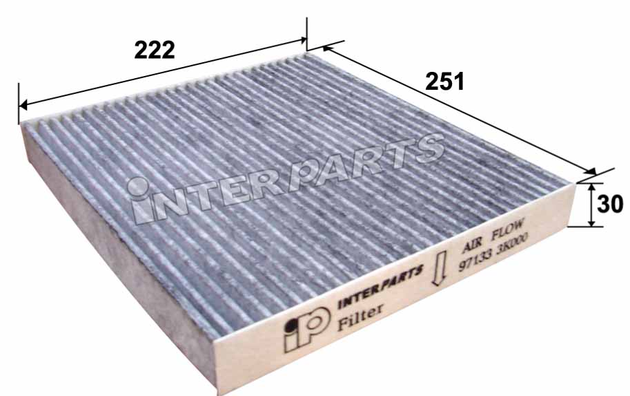 Interparts filter IPCA-H012C Фильтр салона IPCAH012C: Отличная цена - Купить в Польше на 2407.PL!