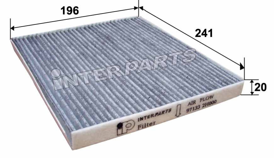 Interparts filter IPCA-H011C Filter, interior air IPCAH011C: Buy near me in Poland at 2407.PL - Good price!