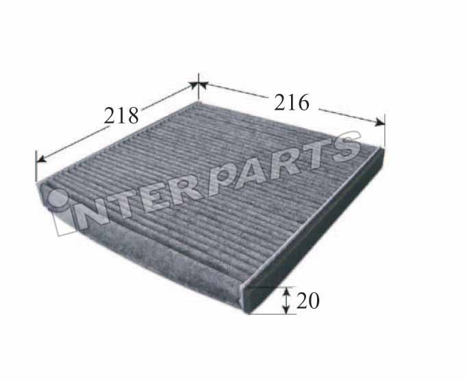 Interparts filter IPCA-103C Filtr kabinowy IPCA103C: Dobra cena w Polsce na 2407.PL - Kup Teraz!