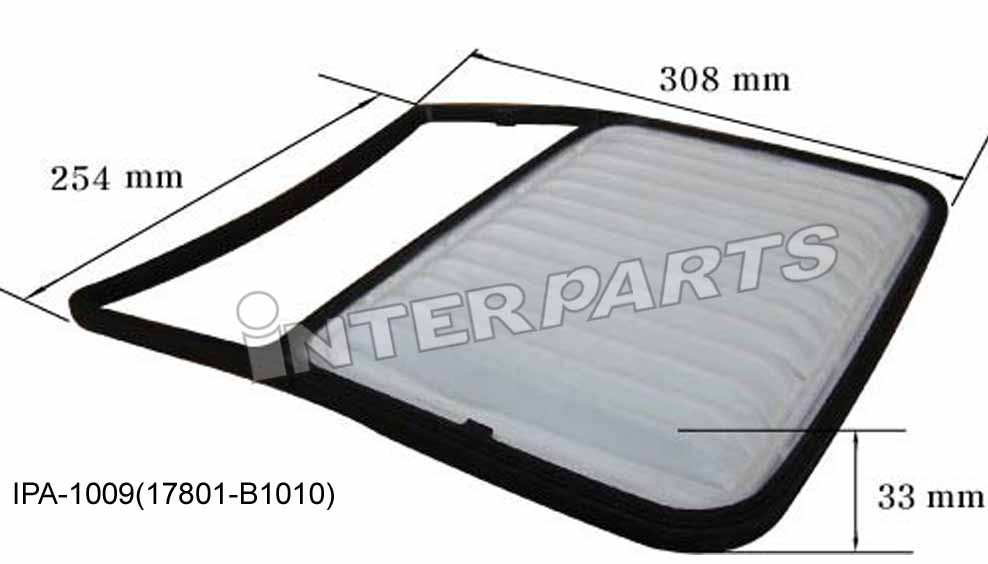 Interparts filter IPA-1009 Air filter IPA1009: Buy near me in Poland at 2407.PL - Good price!