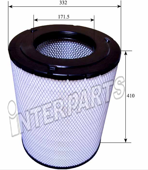 Interparts filter IPA-280U Воздушный фильтр IPA280U: Отличная цена - Купить в Польше на 2407.PL!