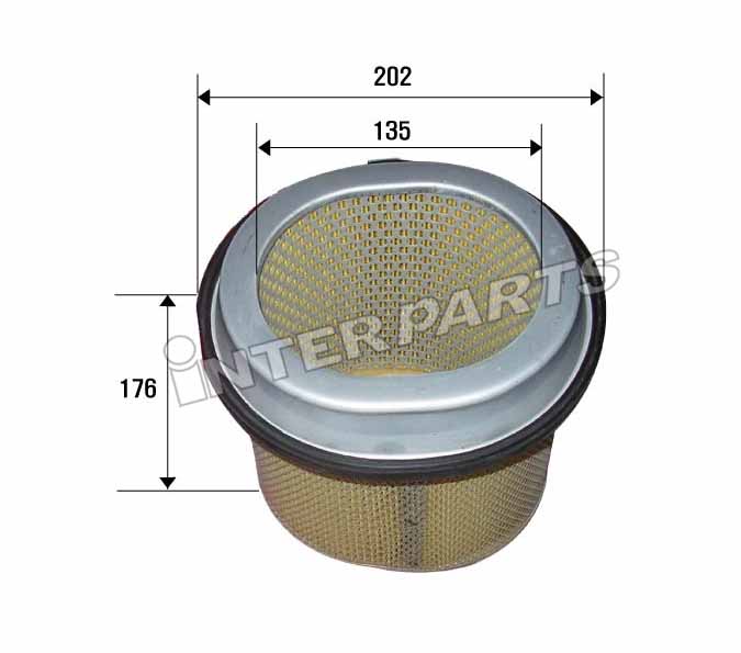 Interparts filter IPA-318 Filtr powietrza IPA318: Dobra cena w Polsce na 2407.PL - Kup Teraz!