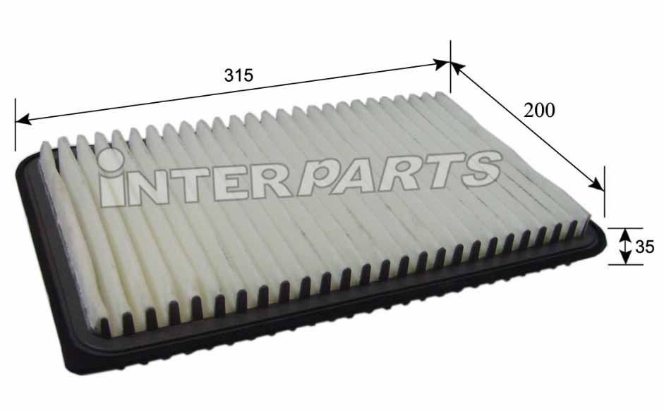 Interparts filter IPA-644P Filtr powietrza IPA644P: Dobra cena w Polsce na 2407.PL - Kup Teraz!