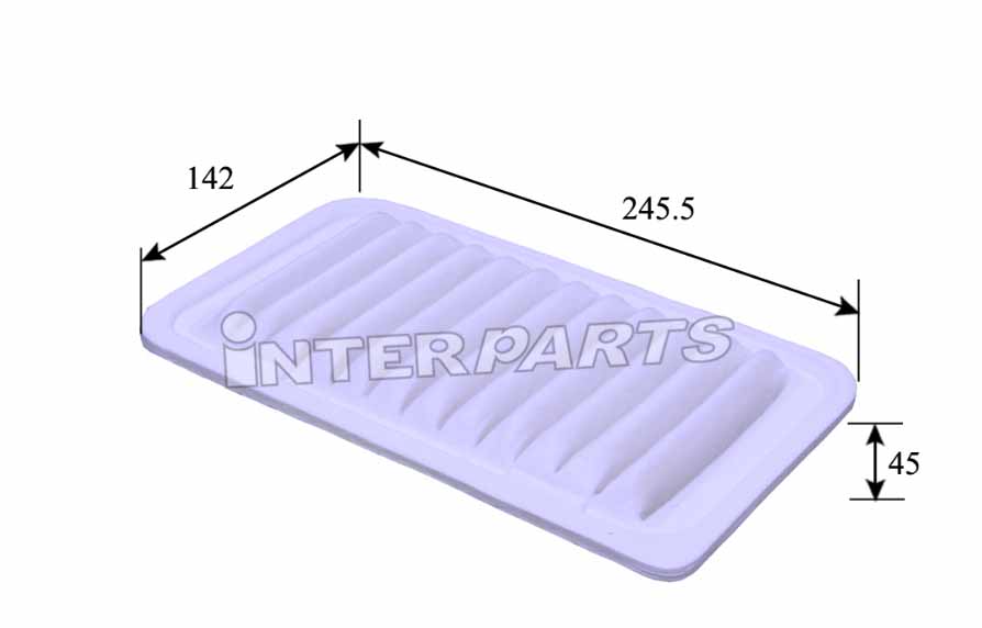 Interparts filter IPA-712 Воздушный фильтр IPA712: Отличная цена - Купить в Польше на 2407.PL!