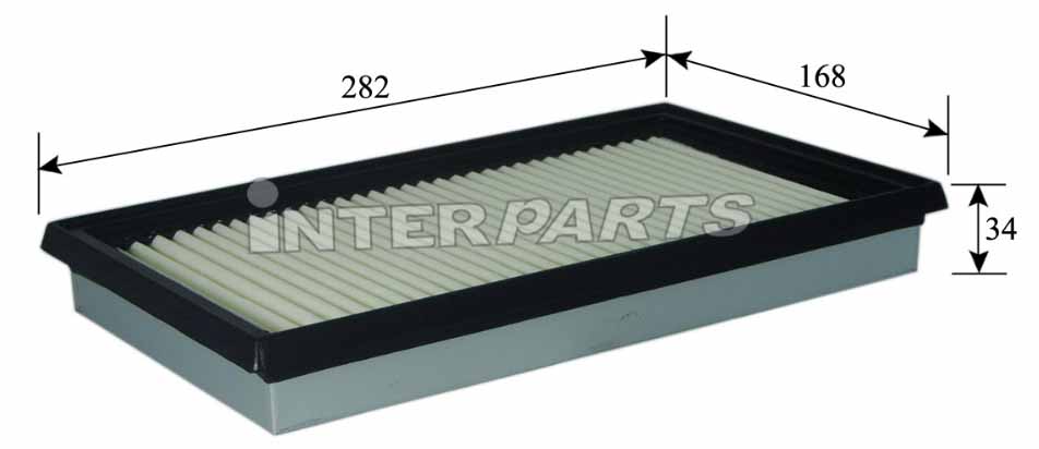Interparts filter IPA-813 Filtr powietrza IPA813: Dobra cena w Polsce na 2407.PL - Kup Teraz!