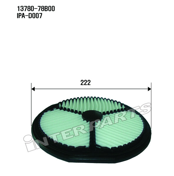Interparts filter IPA-D007 Luftfilter IPAD007: Kaufen Sie zu einem guten Preis in Polen bei 2407.PL!